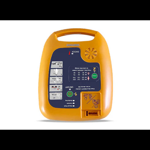 Defibrilator extern automat DEFI 5S PRO cu meniu in limba romana+geanta+suport perete+kit prim-ajutor