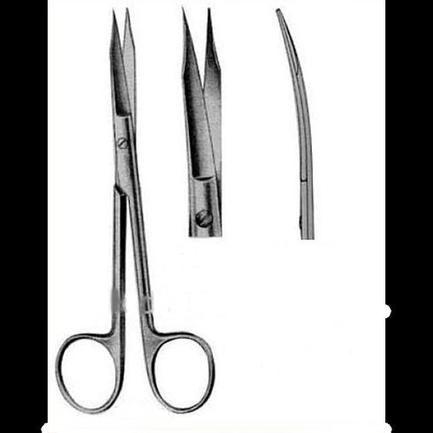 Foarfeca gingivala dreapta/curba Goldman-Fox