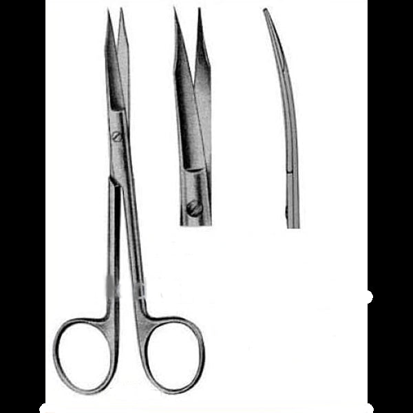 Foarfeca gingivala dreapta/curba Goldman-Fox