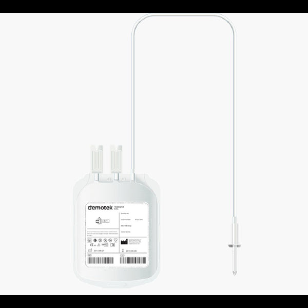 Punga de transfer cu spike si port injector, 150 ml