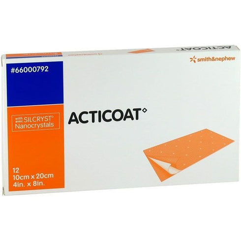 Pansament steril cu nanocristale de argint Acticoat, 10 cm x 20 cm, 12 buc.