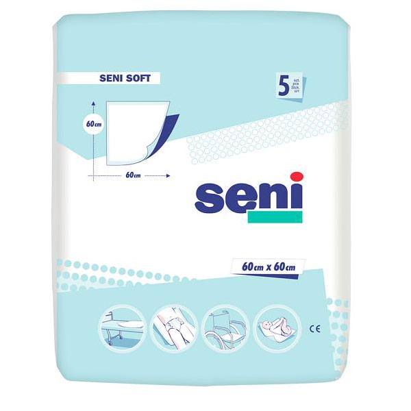 Aleze igienice Seni Soft 60 x 60 cm A'5- Alexa Medical