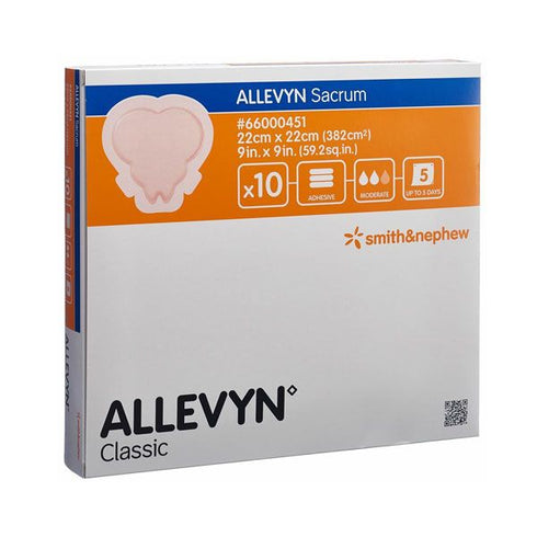 Pansament steril ALLEVYN Sacrum, 22 cm x 22 cm, 10 buc.