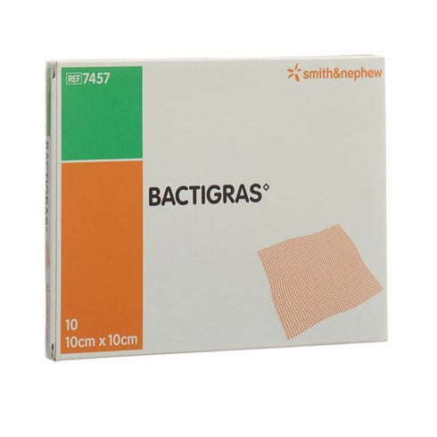 Pansament cu parafina BACTIGRAS 10x10 cm | Alexa Medical