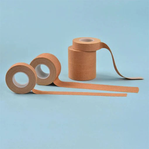 Banda adeziva pe suport textil, culoarea pielii, PLASTIplast, diverse dimensiuni