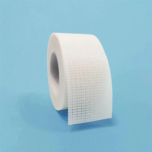 Banda adeziva perforata pe suport de hartie, POREplast, 2,5 cm x 9,14 m