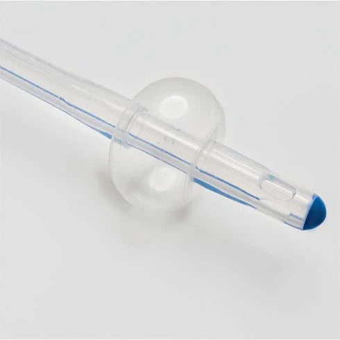 Sonde foley cu doua cai, din silicon, cu valva de plastic, CH6-CH24 varf sonda