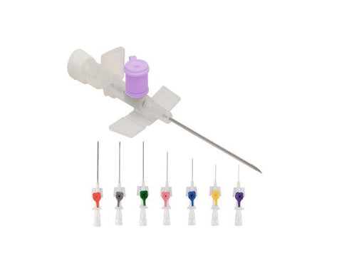 Branule Demotek 26G, mov, cutie x 100 buc.