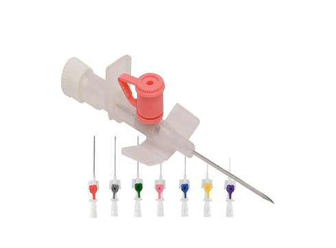 Branule Demotek 20G, roz, cutie x 100 buc.