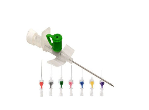 Branule Demotek 18G, verde, cutie x 100 buc.