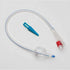 Sonde foley cu doua cai, din silicon, cu valva de plastic, CH6-CH24