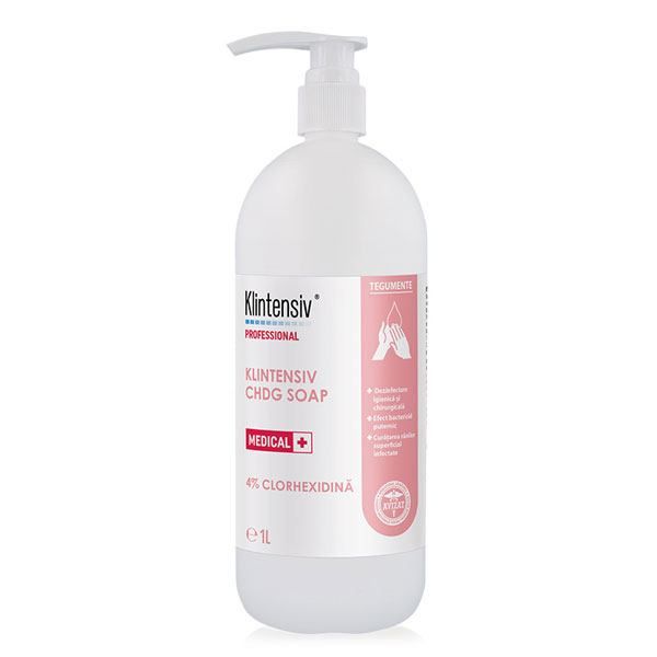 Sapun igienic si chirurgical, Klintensiv CHDG Soap 4%, 1L