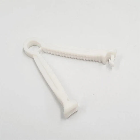 Clema prindere cordon ombilical, alba, sterila