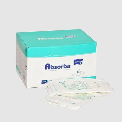 Comprese superabsorbante sterile ABSORBA, 10 cm x 20 cm, 20 buc.
