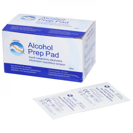 Tampoane sterile cu alcool Alcohol Prep Pad, 100 buc.