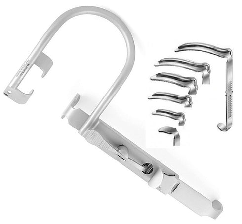 Departator de gura Davis-Boyle, set cu 5 lame