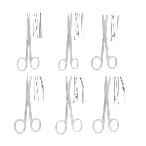 Foarfeca chirurgicala dreapta / curba