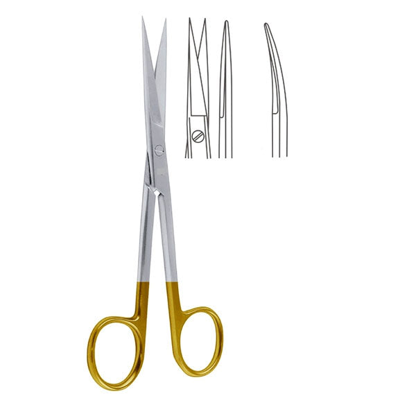 Foarfeca iris dreapta / curba cu TC, diverse marimi