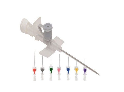 Branule Demotek 16G, gri, cutie x 100 buc.