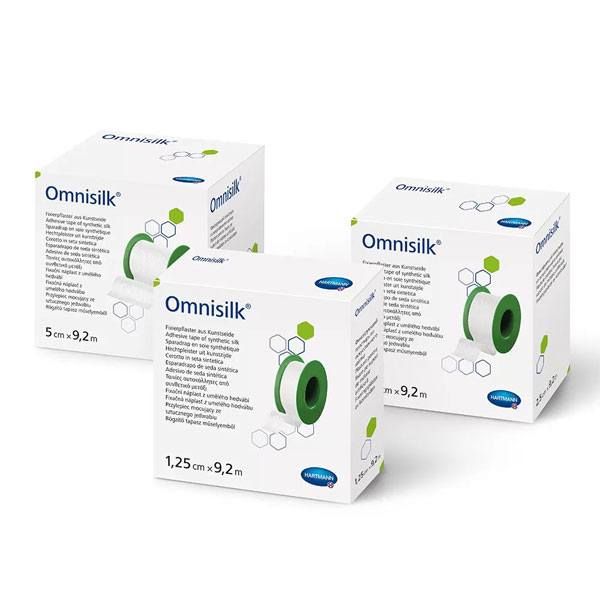 Leucoplast pe suport de matase OMNISILK