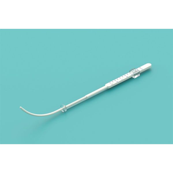 Histerometru curb, gradat