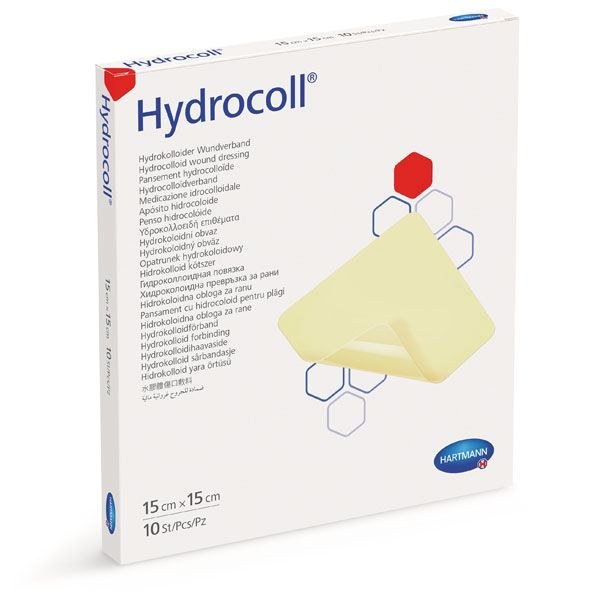 Pansament cu hidrocoloid HYDROCOLL 15 x 15 cm, 5 buc.