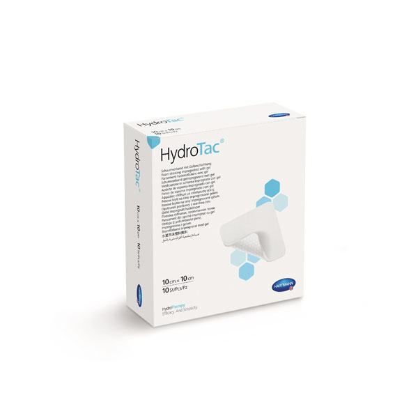 Pansament hidroactiv cu hidrogel Hydrotac, 10 cm x 10 cm, 10 buc.