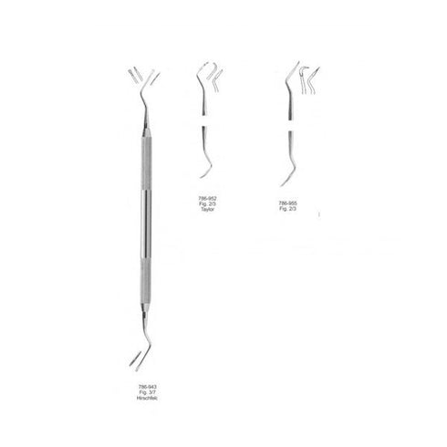 Instrument de detartraj dublu