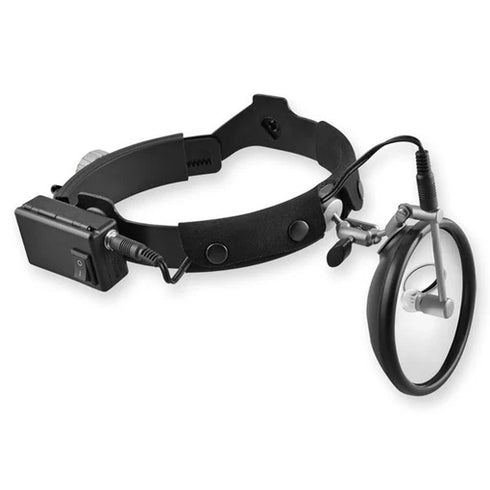 Lampa frontala ORL LUX 100 CLAR, cu oglinda si baterii