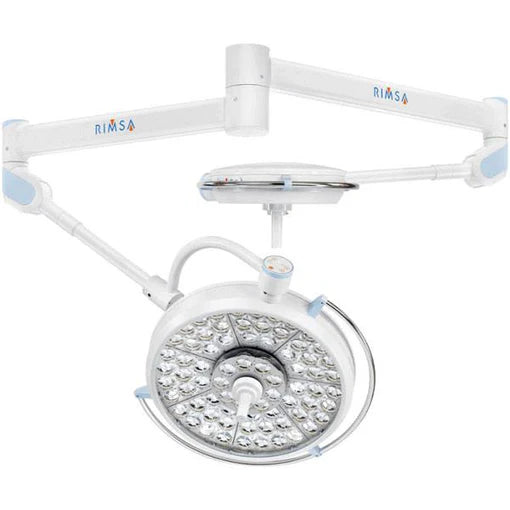 Lampa de operatie cu lumina scialitica cu LED Rimsa Pentaled 63N+63N