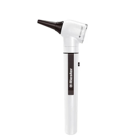 Otoscop Riester, iluminare fibra optica, E-Scope, 3.7 V, LED