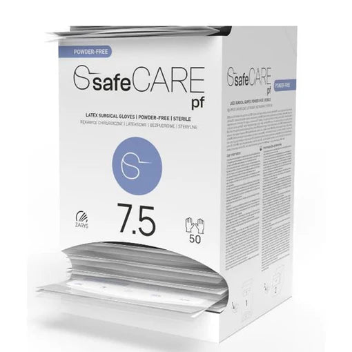 Manusi chirurgicale sterile nepudrate, safeCARE
