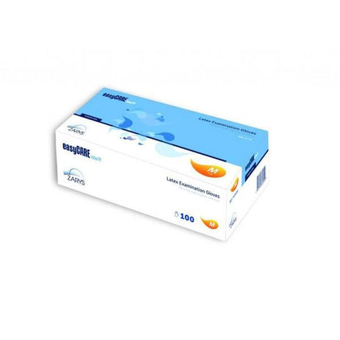 Manusi examinare latex nepudrate easyCARE, 100 buc.