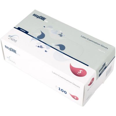 Manusi examinare latex pudrate easyCARE, 100 buc.