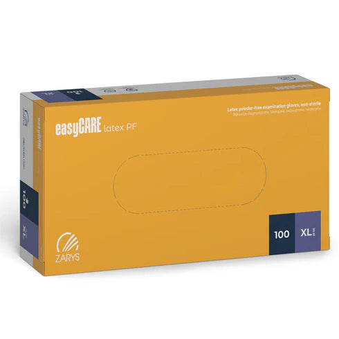 Manusi examinare latex nepudrate easyCARE, 100 buc.