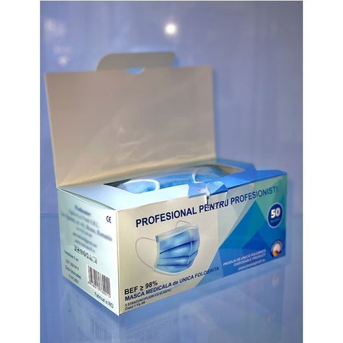 Masti medicala FRESH 3 pliuri, 50 buc.- Alexa Medical