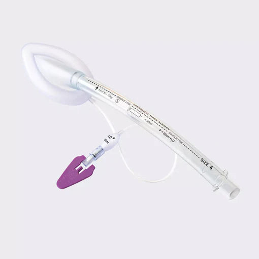 Masca laringiana, din PVC, de unica folosinta, sterila