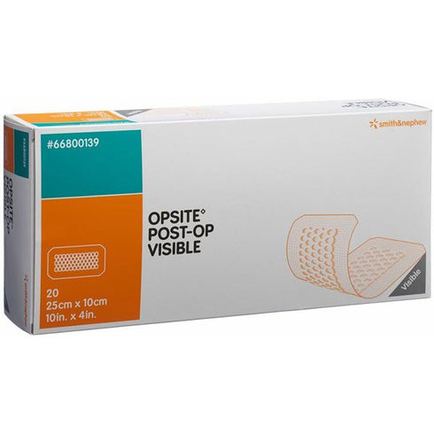 Pansament steril postoperator OPSITE Post-Op Visible, 25 cm x 10 cm, 20 buc.