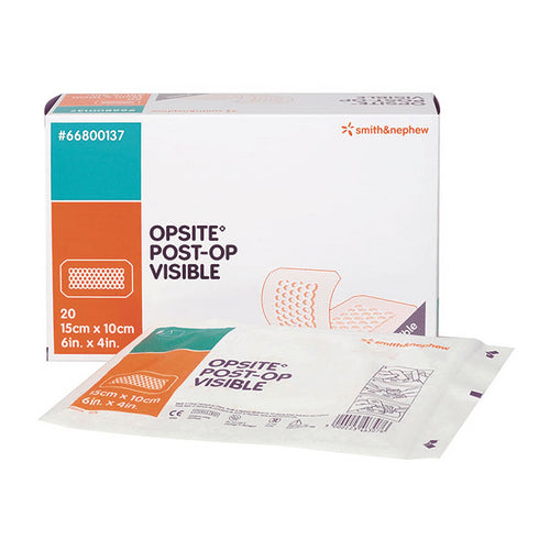 Pansament steril postoperator OPSITE Post-Op Visible, 15 cm x 10 cm, 20 buc.