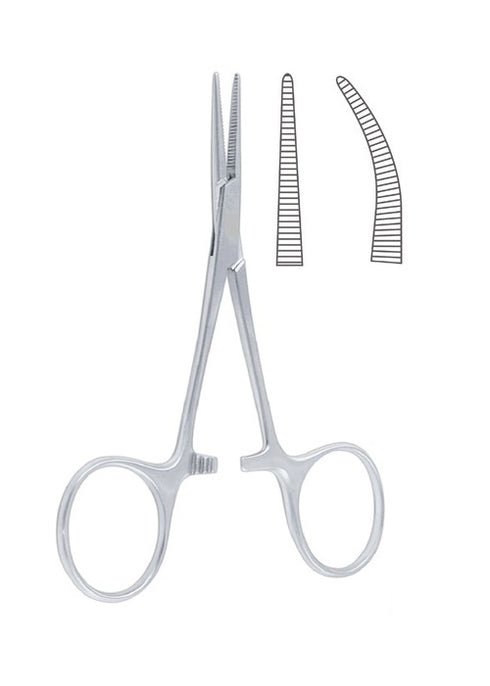 Pensa hemostatica Hartmann dreapta/curba