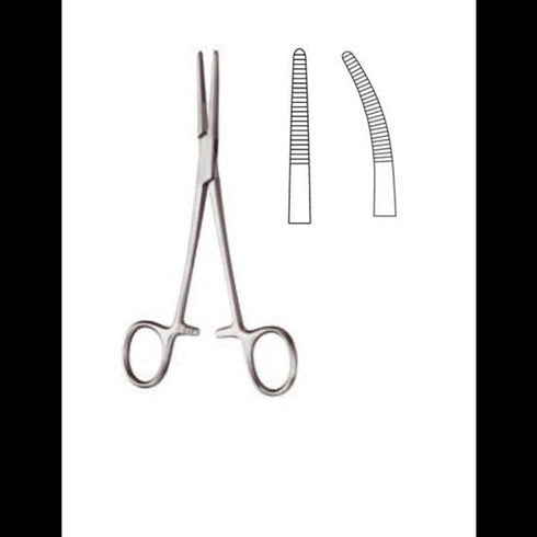 Pensa hemostatica Kelly-Rankin dreapta/curba