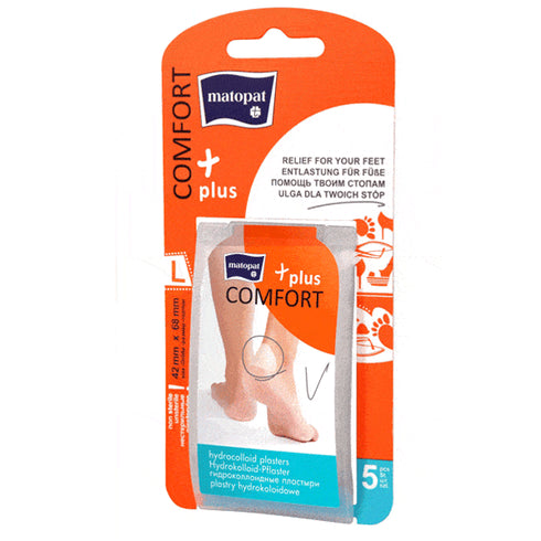 Plasturi hidrocoloidali nesterili Comfort Plus L, 5 buc.