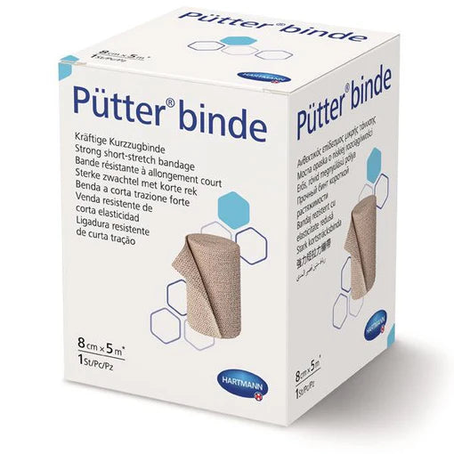 Fasa elastica pentru compresie puternica PUTTER, 8 cm x 5 m