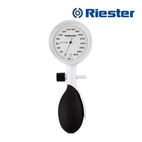 Tensiometru mecanic Riester cu stetoscop E-mega alb RIE1370-141 | Alexa Medical