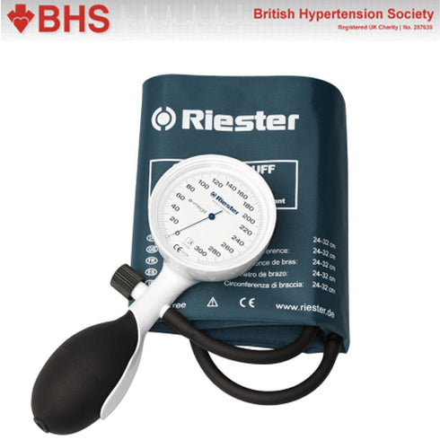 Tensiometru mecanic Riester E-Mega, 1 tub, alb