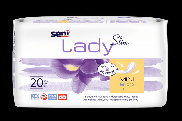 Absorbant urologic SENI LADY SLIM MINI, 2 picaturi, 20 bucati