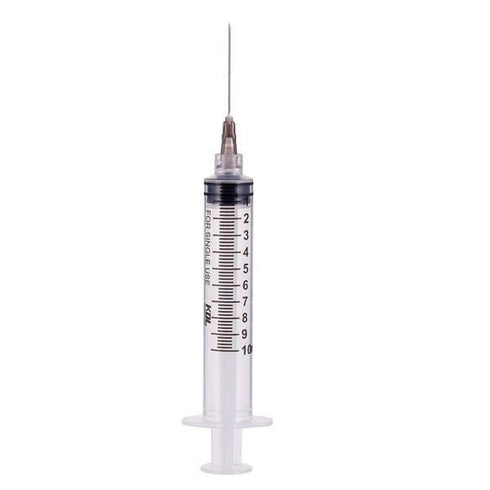 Seringi 10 ml Biosafe, cu ac luer lock, 100 buc.