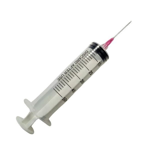 Seringi 50 ml, cu ac, luer lock, cutie 50 buc