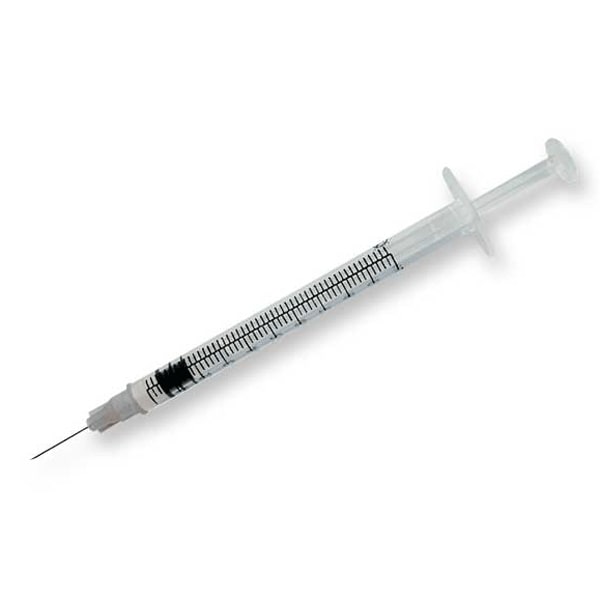 Seringi insulina 1ml/100ui, cu ac detasabil, 100 buc.