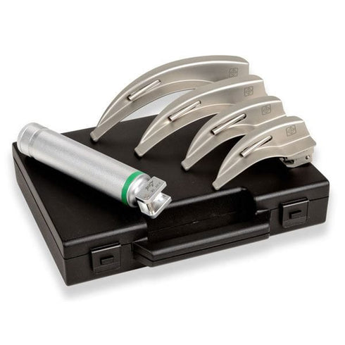 Set laringoscop Gima Green FO, LED